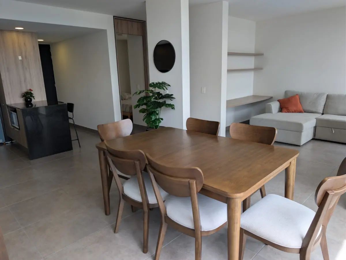 Departamento en Renta en El Vigia, Zapopan 2 rec. 84m² — Vértice 33